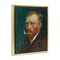 Stupell Industries Van Gogh Portrait with Smoke Floating Frame, design by Masters Redux